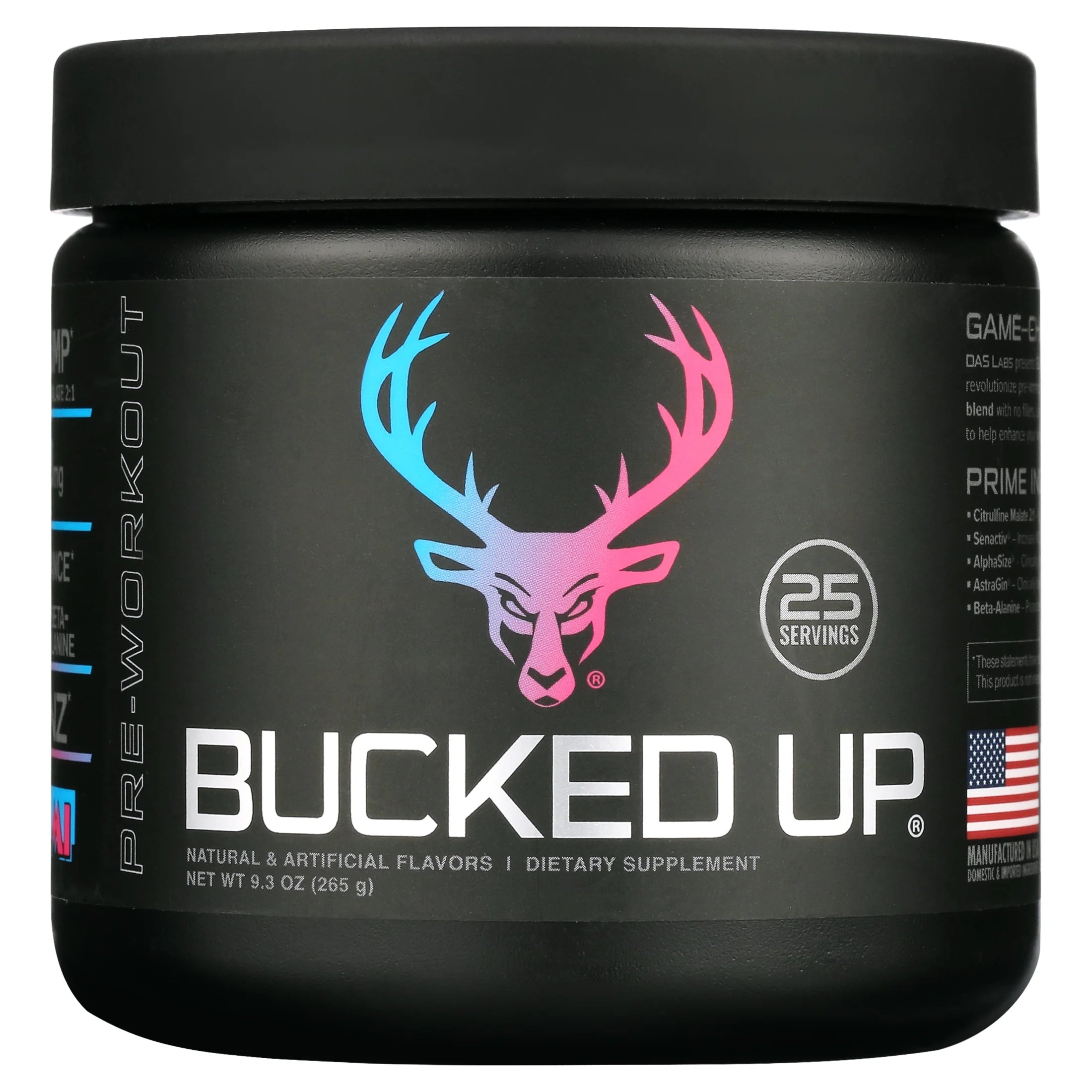 Bucked Up  Pre workout 25s allflavors