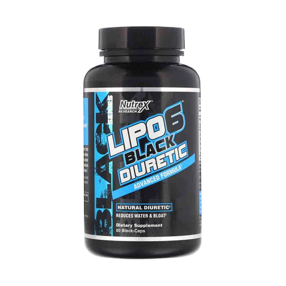 Lipo 6 Black  diuretic  80 caps