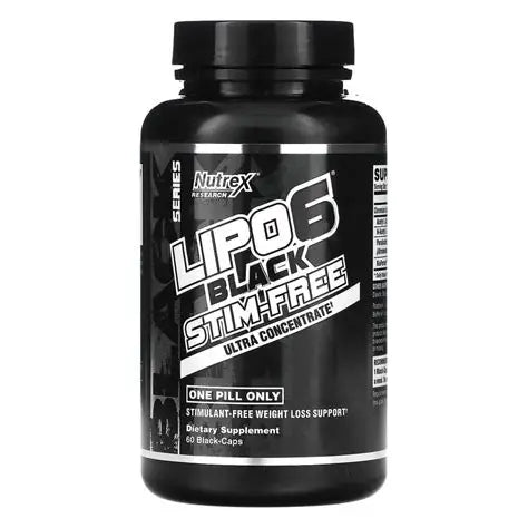 Lipo 6 black  UC Stim Free  60caps